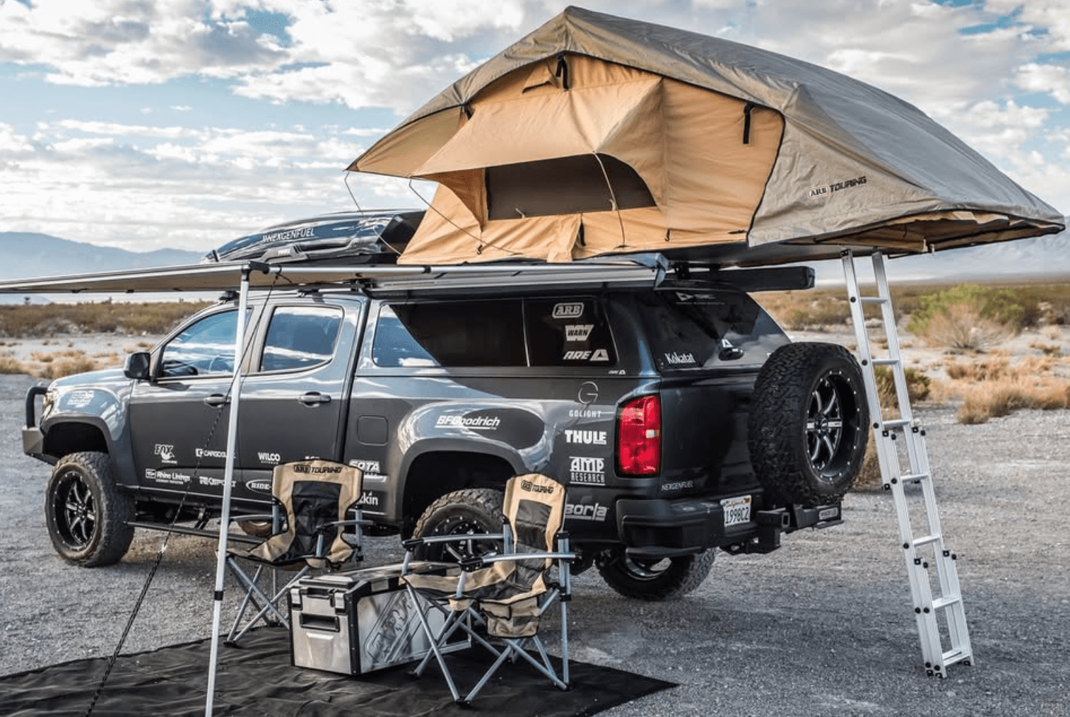 ARB Simpson III Rooftop Tent W/ Annex - Overland Odyssey