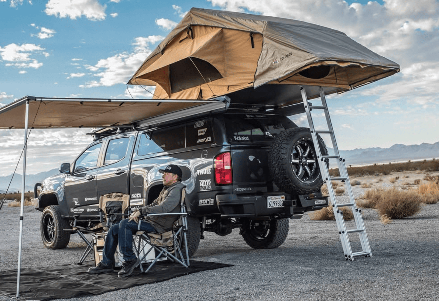 ARB Simpson III Rooftop Tent W/ Annex - Overland Odyssey