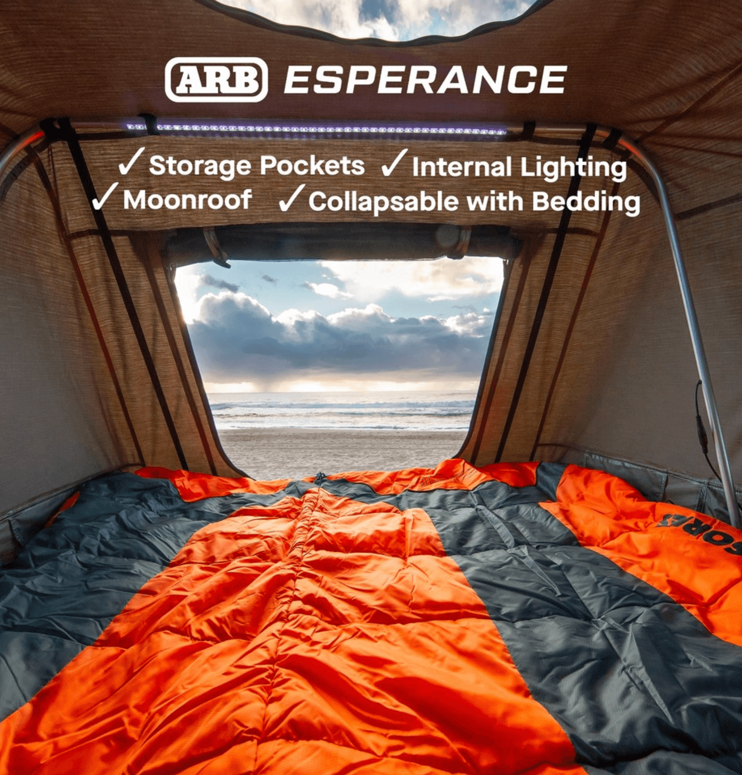 ARB Esperance V2 Rooftop Tent - Overland Odyssey