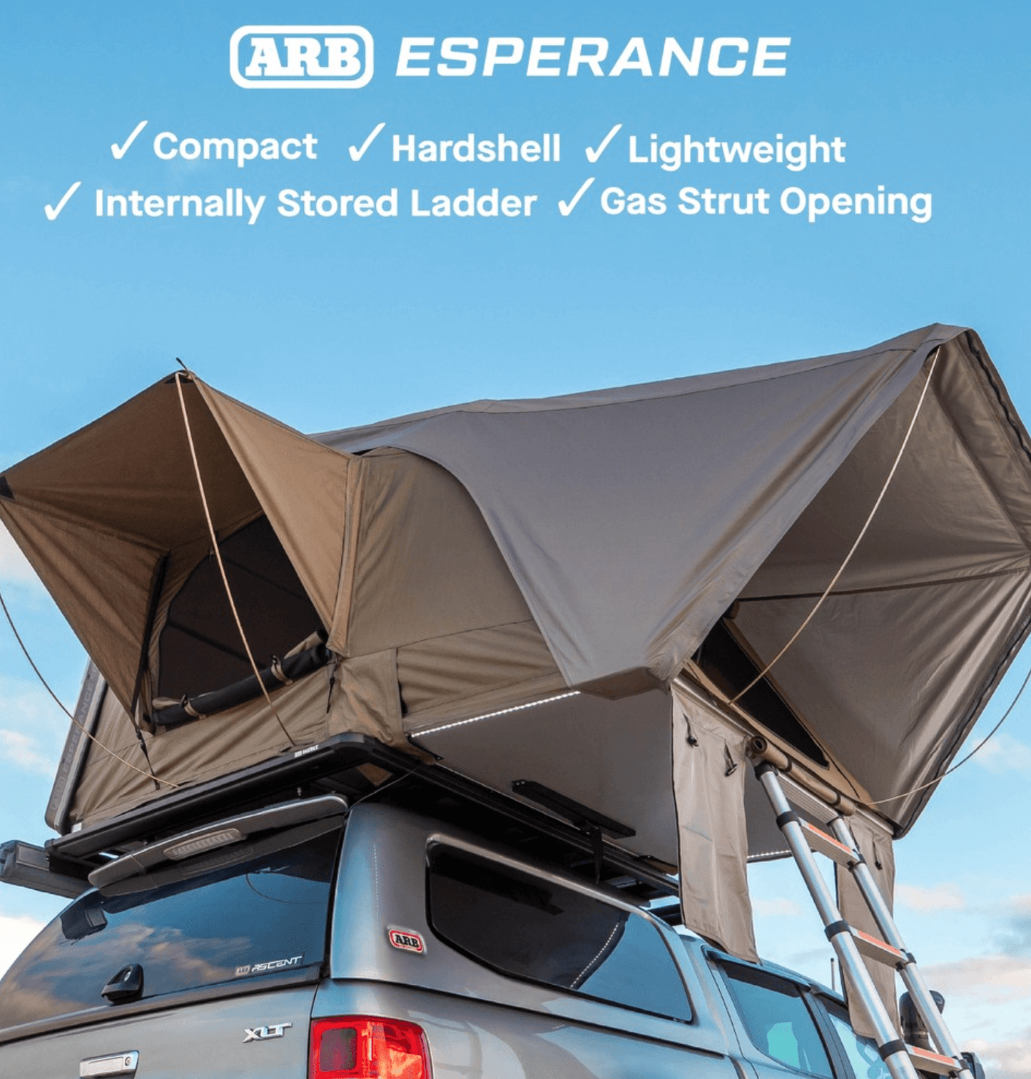 ARB Esperance V2 Rooftop Tent - Overland Odyssey