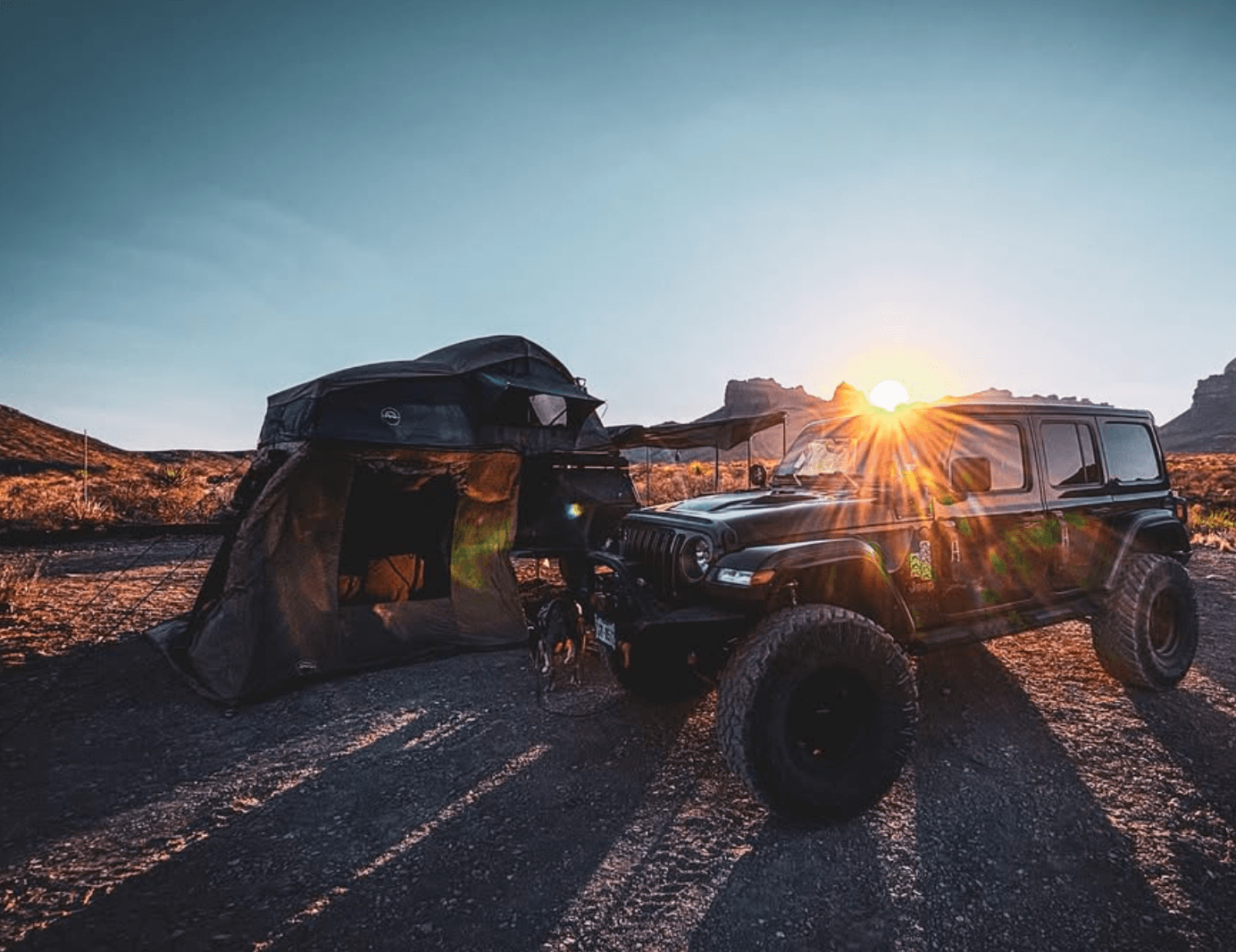OVS HD Nomadic Extended Rooftop Tent