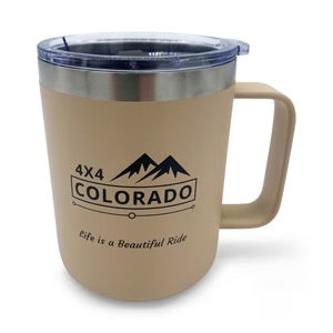 Camp Mug w/ Magnetic Lid - 12OZ