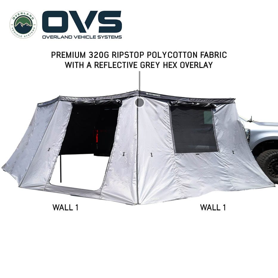 OVS XD Nomadic 270 Grey Hex Awning Walls - Walls 1, 2, and 3