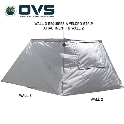 OVS XD Nomadic 270 Grey Hex Awning Walls - Walls 1, 2, and 3