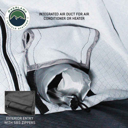 Interior view of OVS XD Sherpa tent air vent
