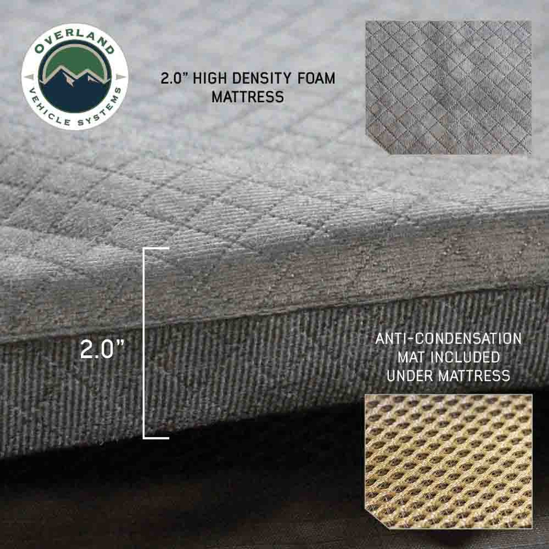 Close up of OVS XD Sherpa tent mattress