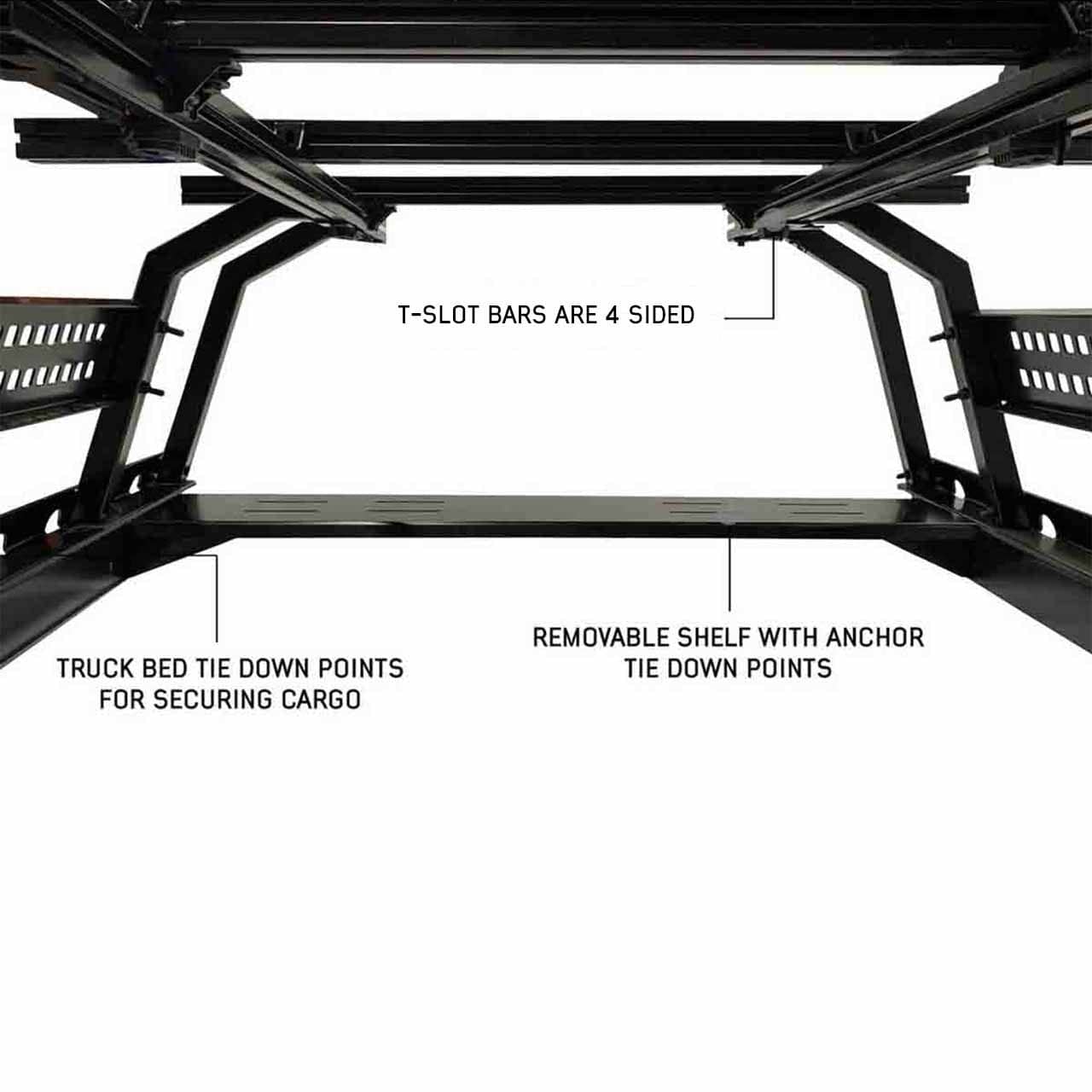 OVS Discovery Rack - Full Size Truck Short Bed Application