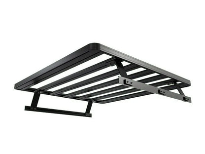 FrontRunner Slimline 2 Full Truck Bed Rack Kit frame, standalone product image of lightweight modular cargo rack system for Nissan trucks